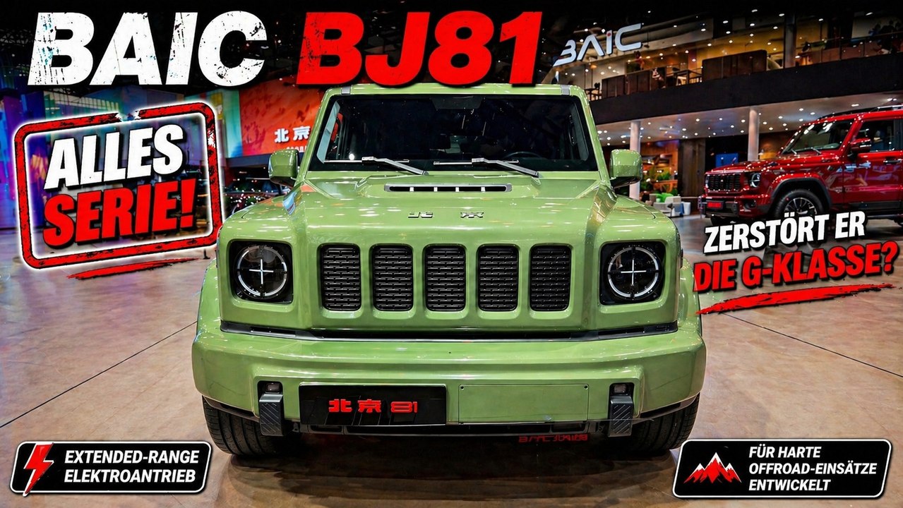 2026 BAIC BJ81 setzt neue Maßstäbe im elektrifizierten SUV-Segment