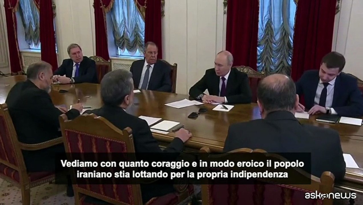 Putin ad Araghchi: Mosca conferma i rapporti strategici con l'Iran