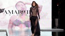 Eliza Finskaya_s Perfect 4K Slow-Motion Walk _ AMAROTTO Swimwear _ Miami Swim Week 2026