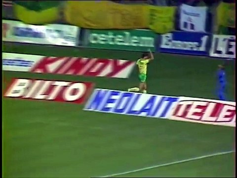 NANTES - NANCY - 1985 - SAISON 1985/1986 -