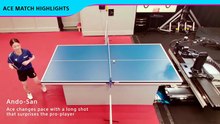 Así juega al ping pong el robot Ace de Sony AI