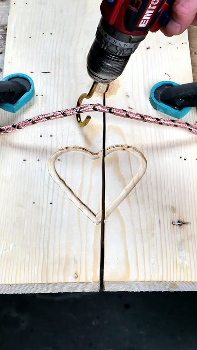 Creative woodworking and metal techniques🛠️❤️