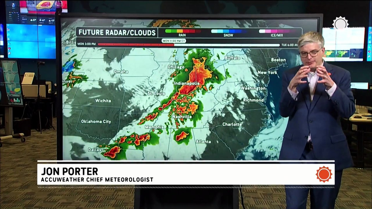Severe weather outbreak targeting the Midwest