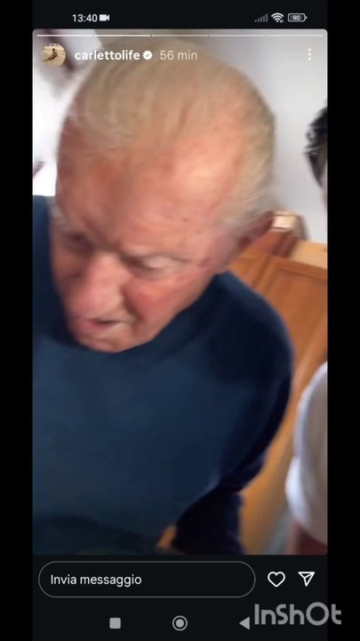 Carletto Life story con i nonni e gli amici