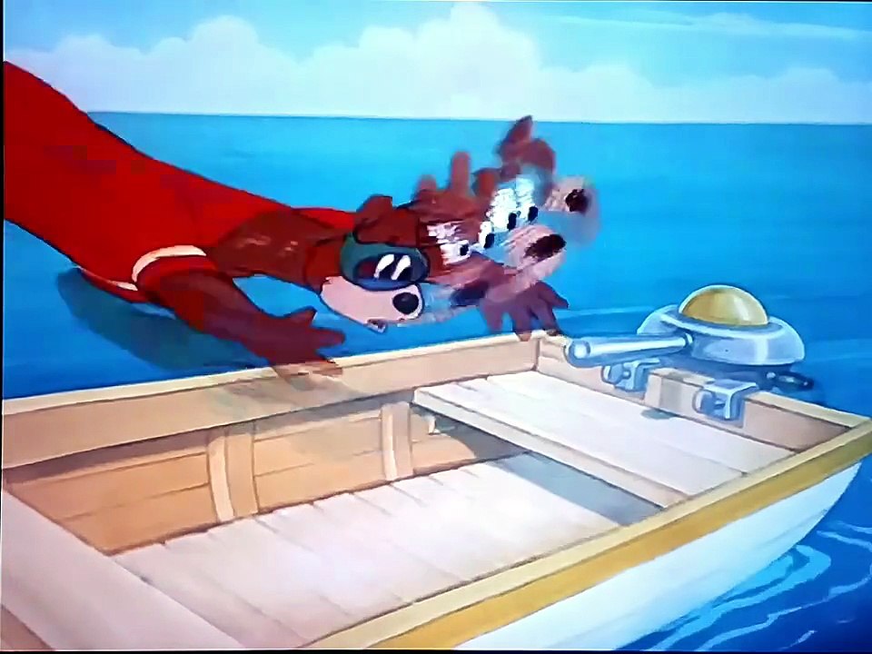 Barney Bear - "Goggle Fishing Bear" (1949)