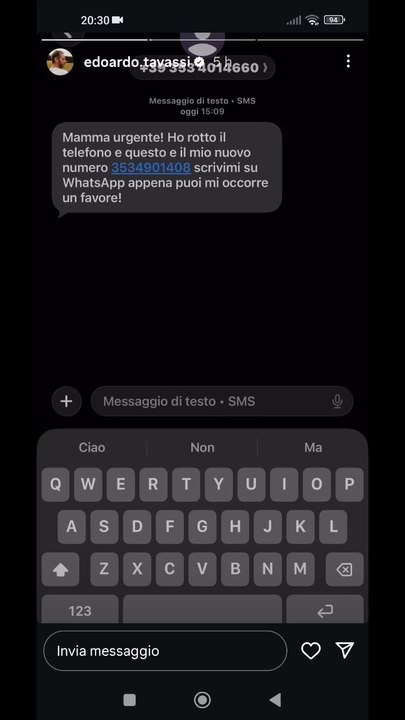 Edoardo tavassi story la tentata truffa