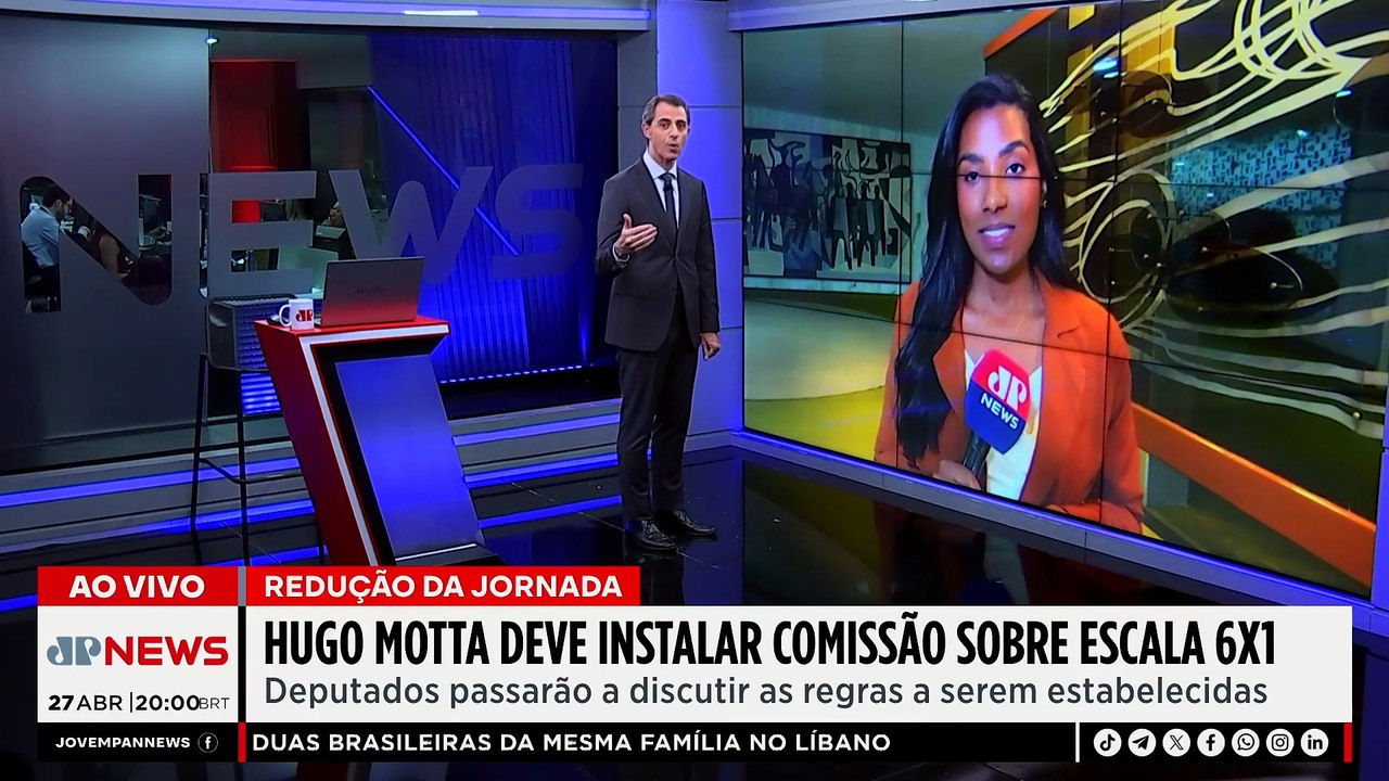 Hugo Motta deve instalar comissão especial sobre o fim da escala 6x1; Dora e Denise avaliam