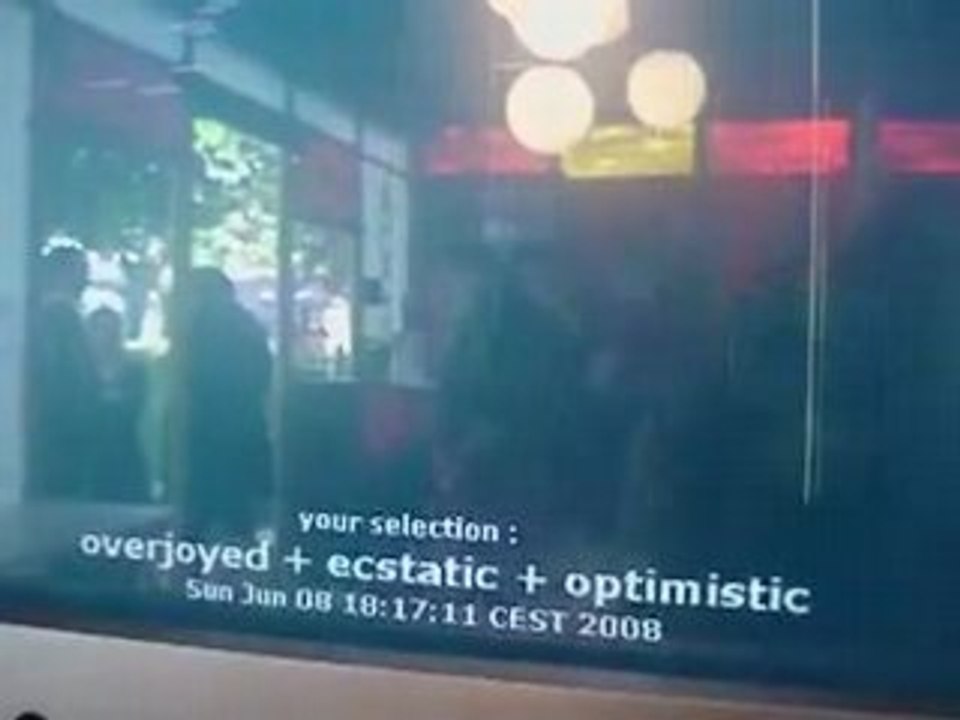 Emotion vending machine