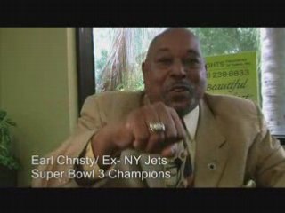 Earl Christy New York Jets Super Bowl Champ