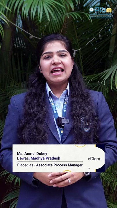 PIBM to eClerx_Associate Process Manager_MBA & PGDM Placements_Anmol Dubey_Batch 2024_26