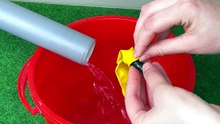Water balloon meets air compressor