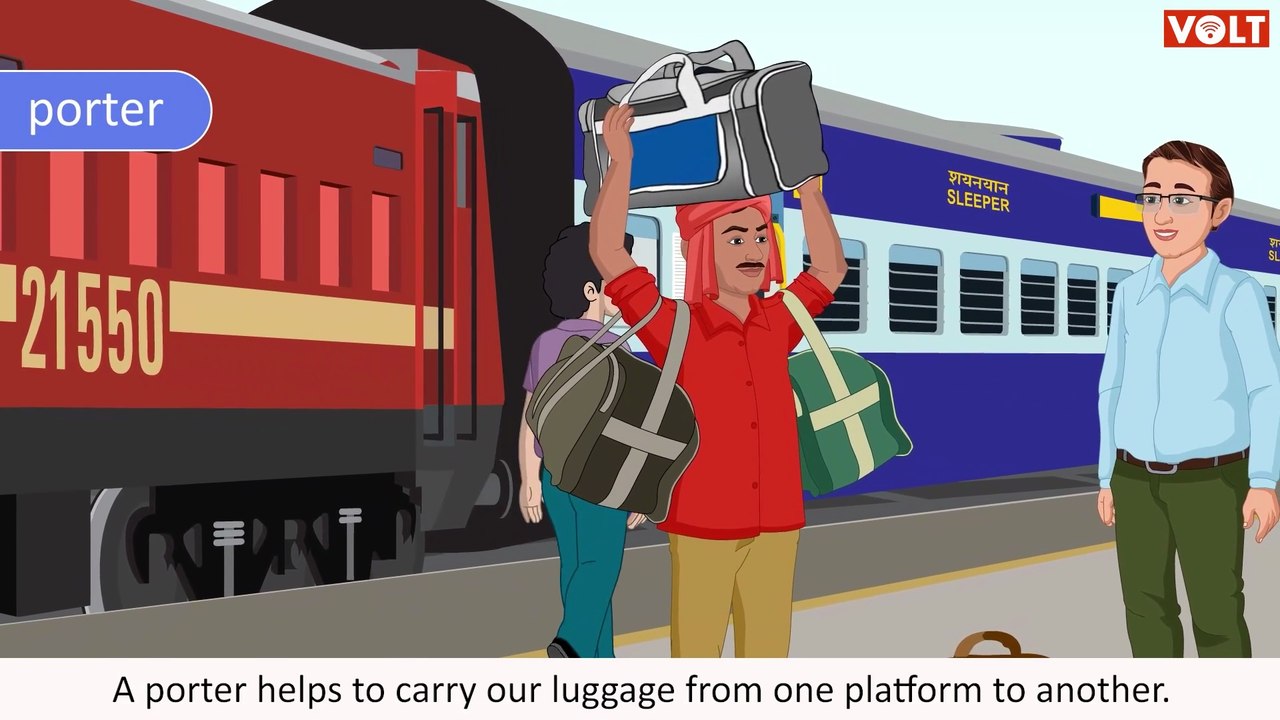 Railway Station | EVS for UKG | Preprimary | VOLT Learning