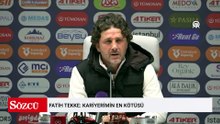 Fatih Tekke: Kariyerimin en kötüsü