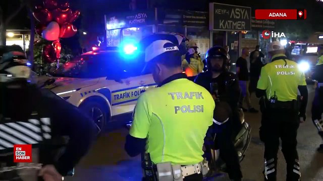 Adana'da kural tanımaz motosiklet sürücülerine 498 bin TL ceza