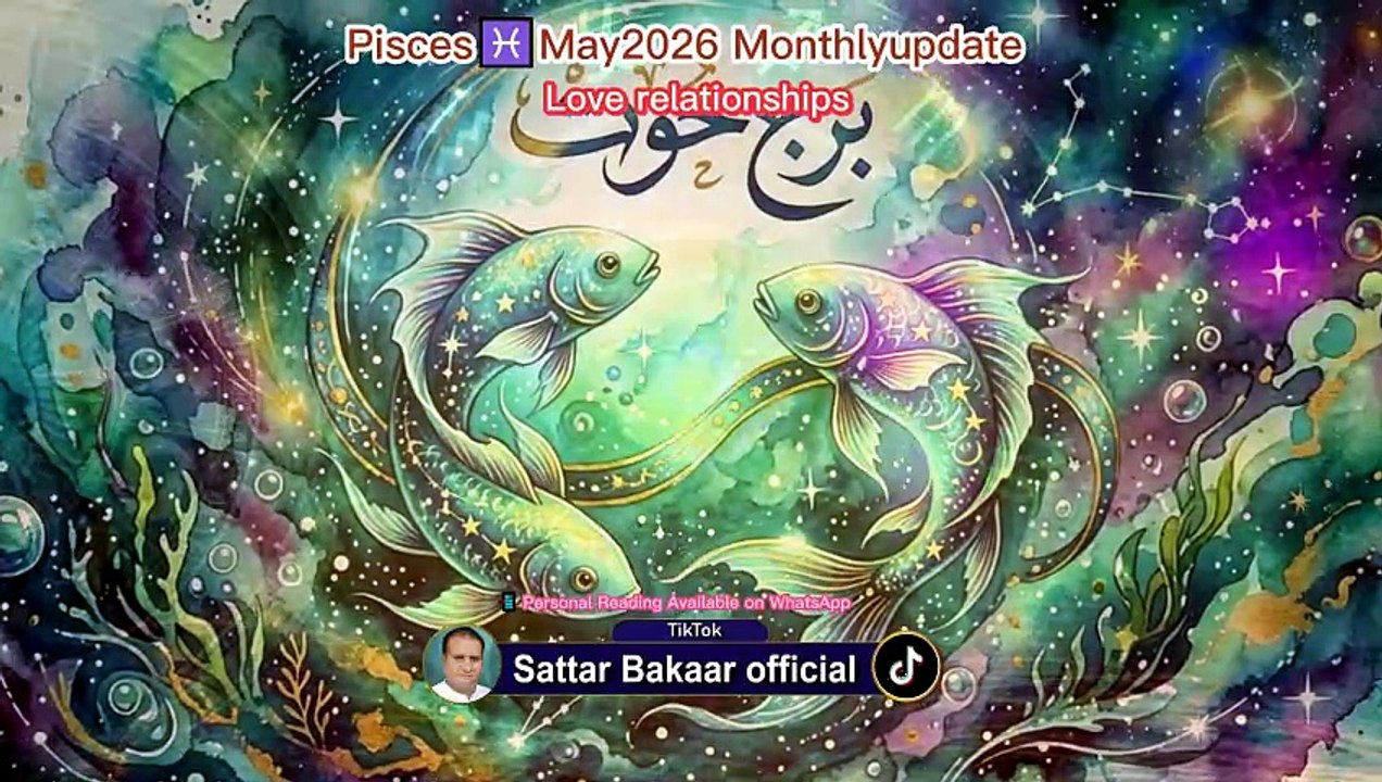 Pisces♓May2026Monthlyupdate #horoscope #viralvideos #career #zodiacsigns#sattar_Bakaar_official