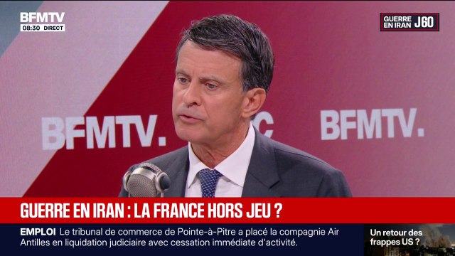 Guerre au Moyen-Orient: la diplomatie française n'a pas intégré le basculement dans lequel nous sommes, notamment depuis le 7 octobre 2023 , assure Manuel Valls, ancien Premier ministre