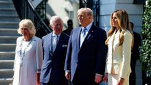 Donald Trump y Melania reciben al rey Carlos III y a Camila en su visita histórica a EEUU