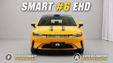 smart #6 EHD Limousine: 1.810 km Reichweite im Check