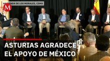 Adrián Barbón agradece a México durante visita y festival en Los Morales