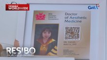 Doktor na walang lisensya, nagtuturok ng pampaganda?! | Resibo
