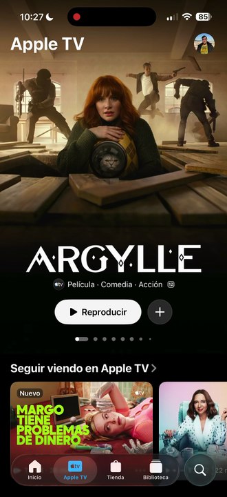 Pantalla negra en Apple TV
