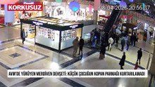AVM'de yürüyen merdiven dehşeti: Küçük çocuğun kopan parmağı kurtarılamadı