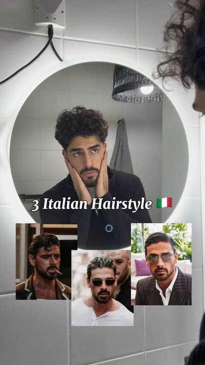 3 Italian Hairstyle 🇮🇹
