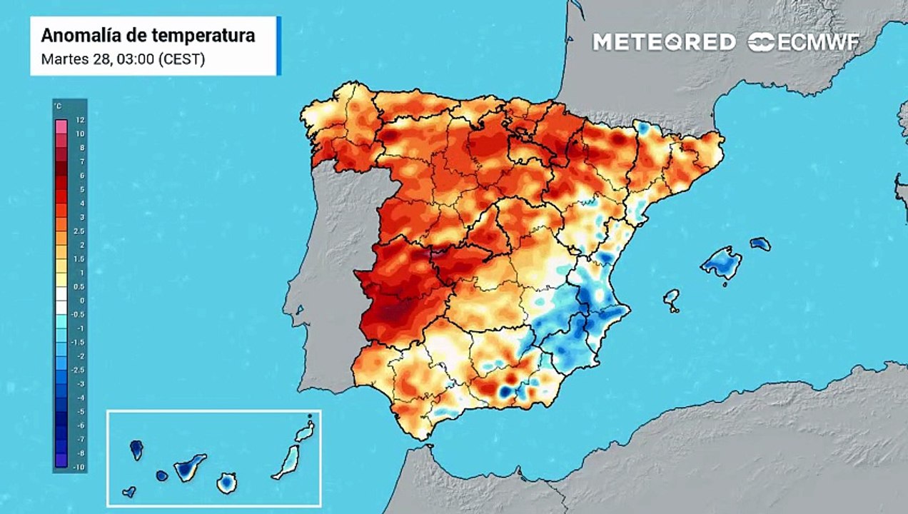 Descenso notable de las temperaturas