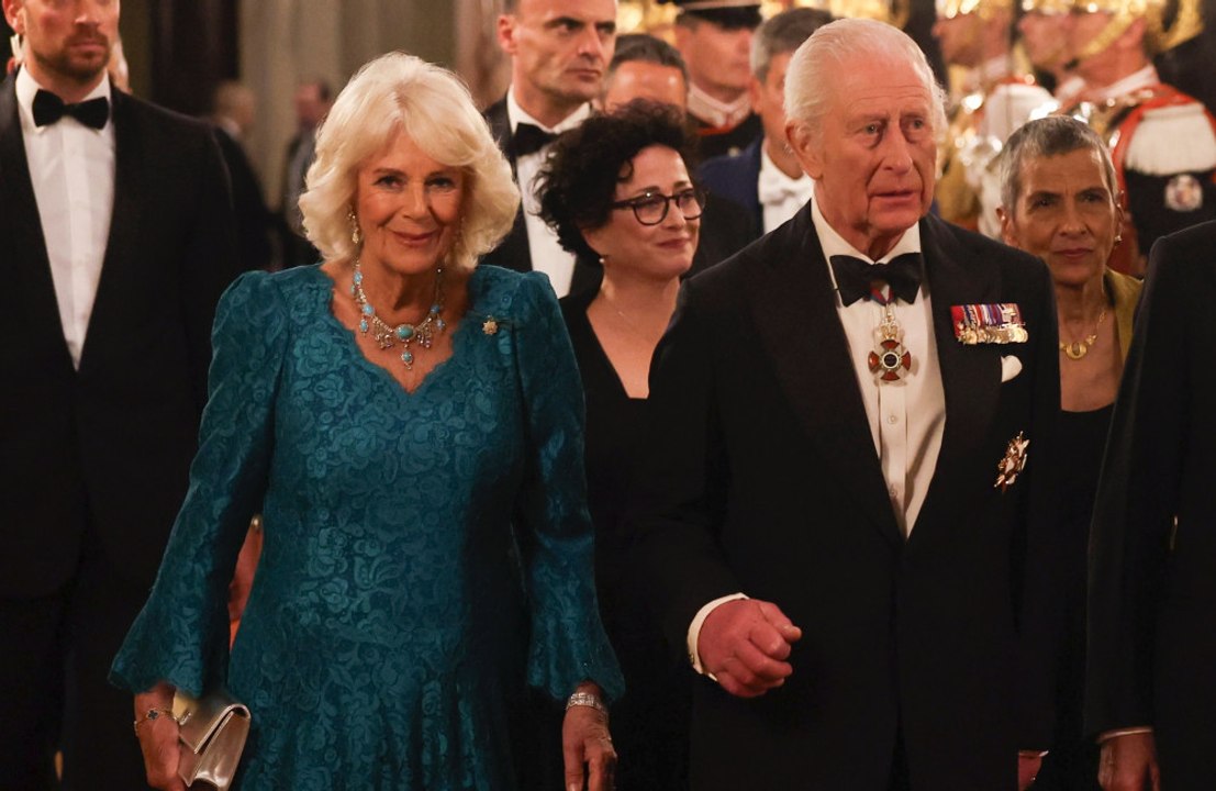 King Charles lands for ‘terrific’ Trump visit a...