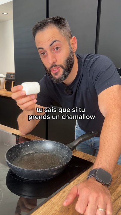 Fraise enrobée de chamallow grillé 🍓