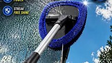 Car Interior Glass Cleaning Kit | Streak-Free Crystal Clear View 🚗✨