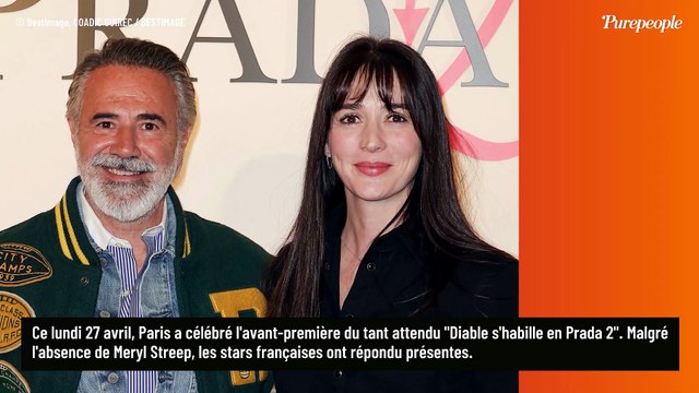 Avant-première française du Diable s’habille en Prada 2 : José Garcia et sa compagne, Audrey Crespo-Mara et bien d’autres personnalités présentes