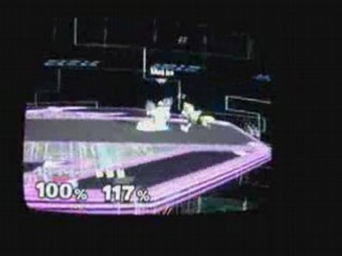 Super Smash Bros Melee : Falco VS CPU Fox LVL 9