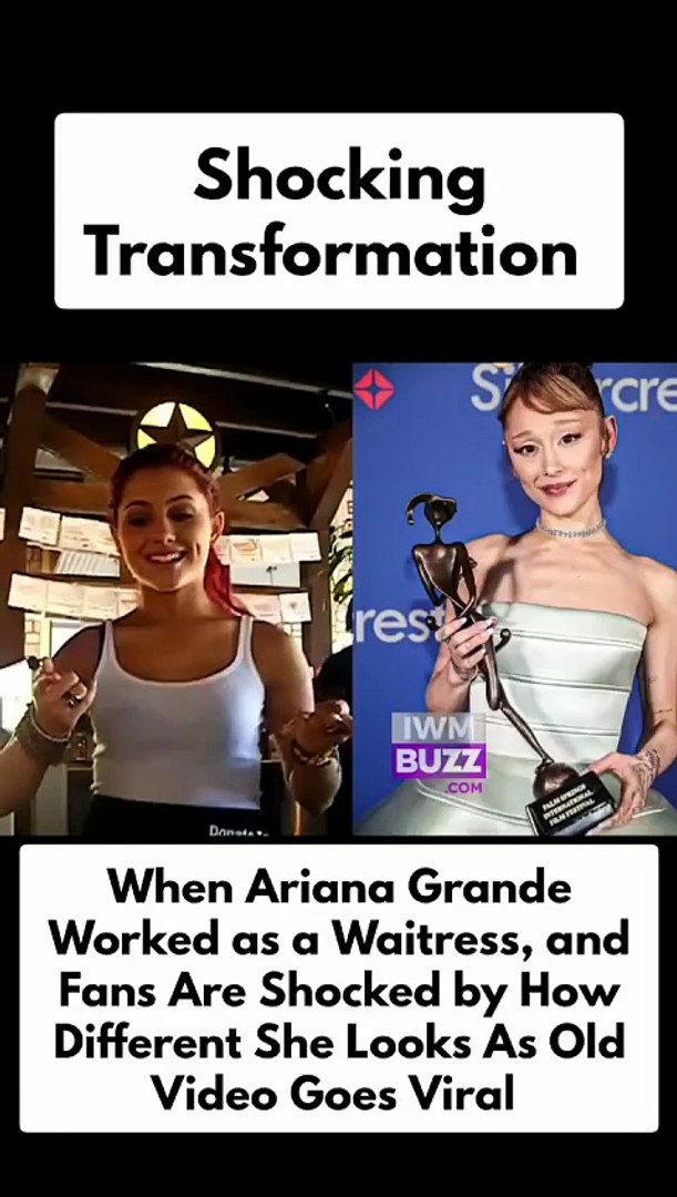 A resurfaced video shows Ariana Grande in her early days, long