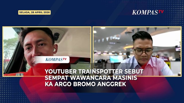 Youtuber Live Saat Kecelakaan Kereta di Bekasi: Saya Mewawancarai Masinis KA Argo Bromo Anggrek