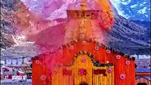 Kedarnath mandir me pusp varsha 2026       केदारनाथ मंदिर में पुष्प वर्षा 2026