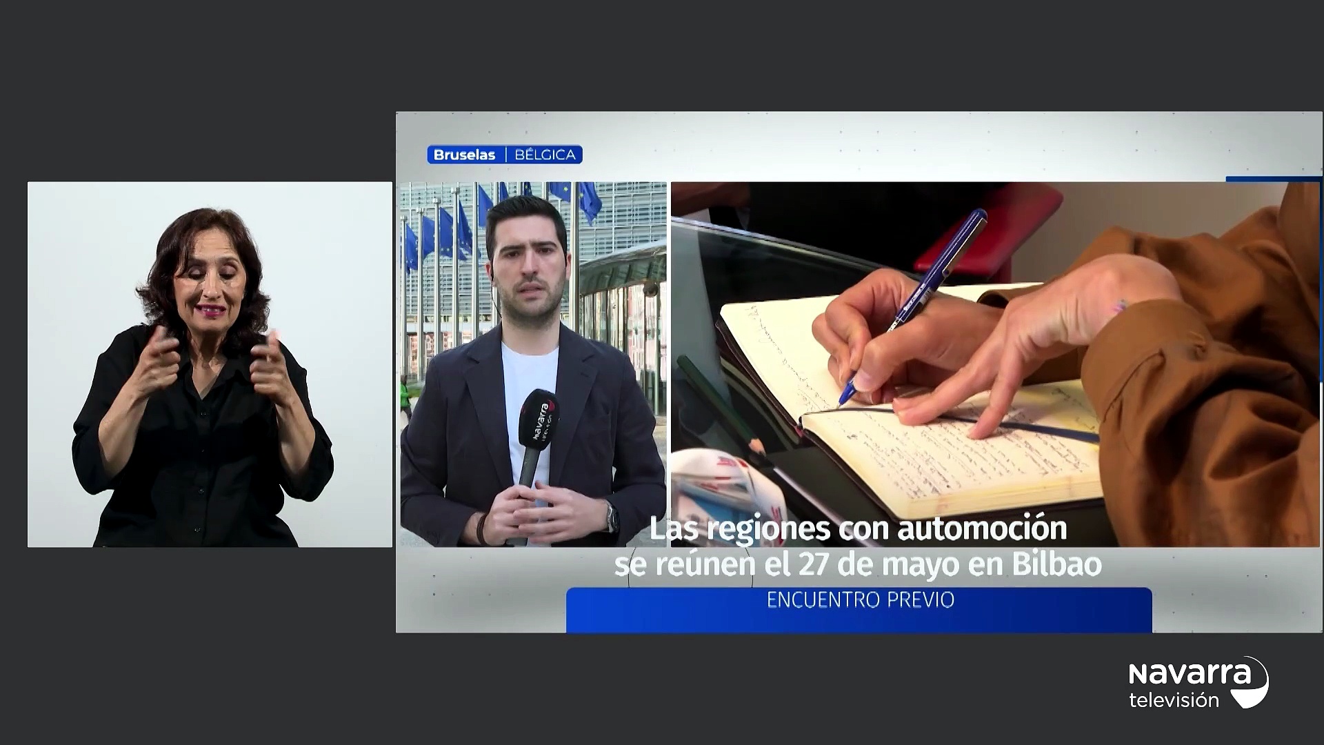 Noticias de Navarra 14:30h 28/04/2026 Lengua de Signos