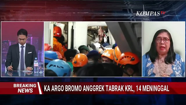 [FULL] Dewan Penasihat MTI Soroti Penyebab KA Argo Bromo Anggrek Tabrak KRL di Bekasi Timur