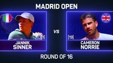 Sinner makes history on his way to Madrid quarter-finals