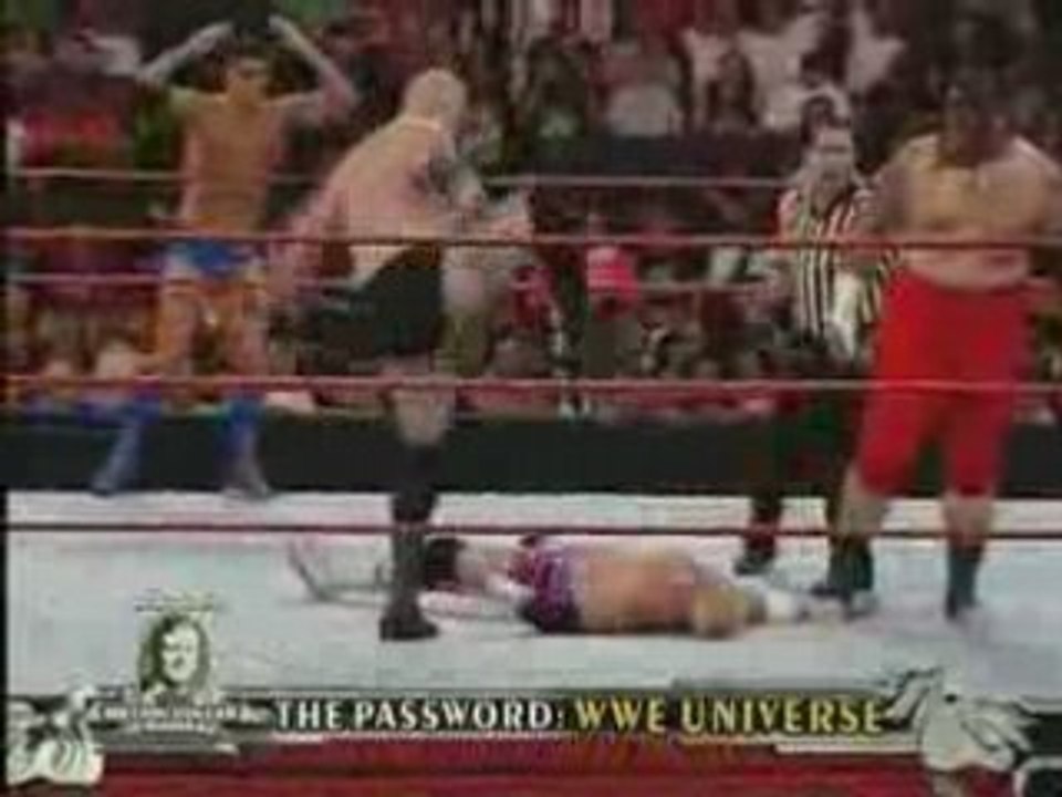Umaga & Snisky vs Hardcode Holly & Cody Rhodes 9/6/08
