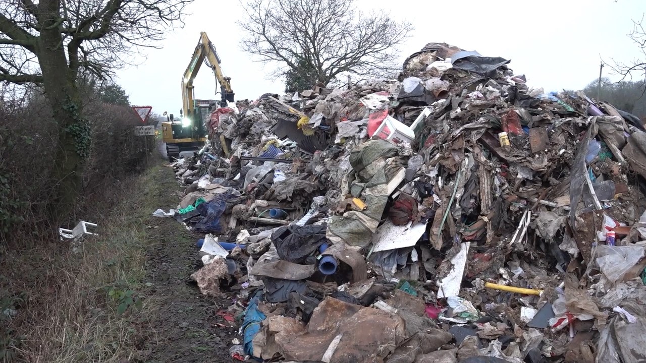 Four sentenced over illegal waste dumping across London