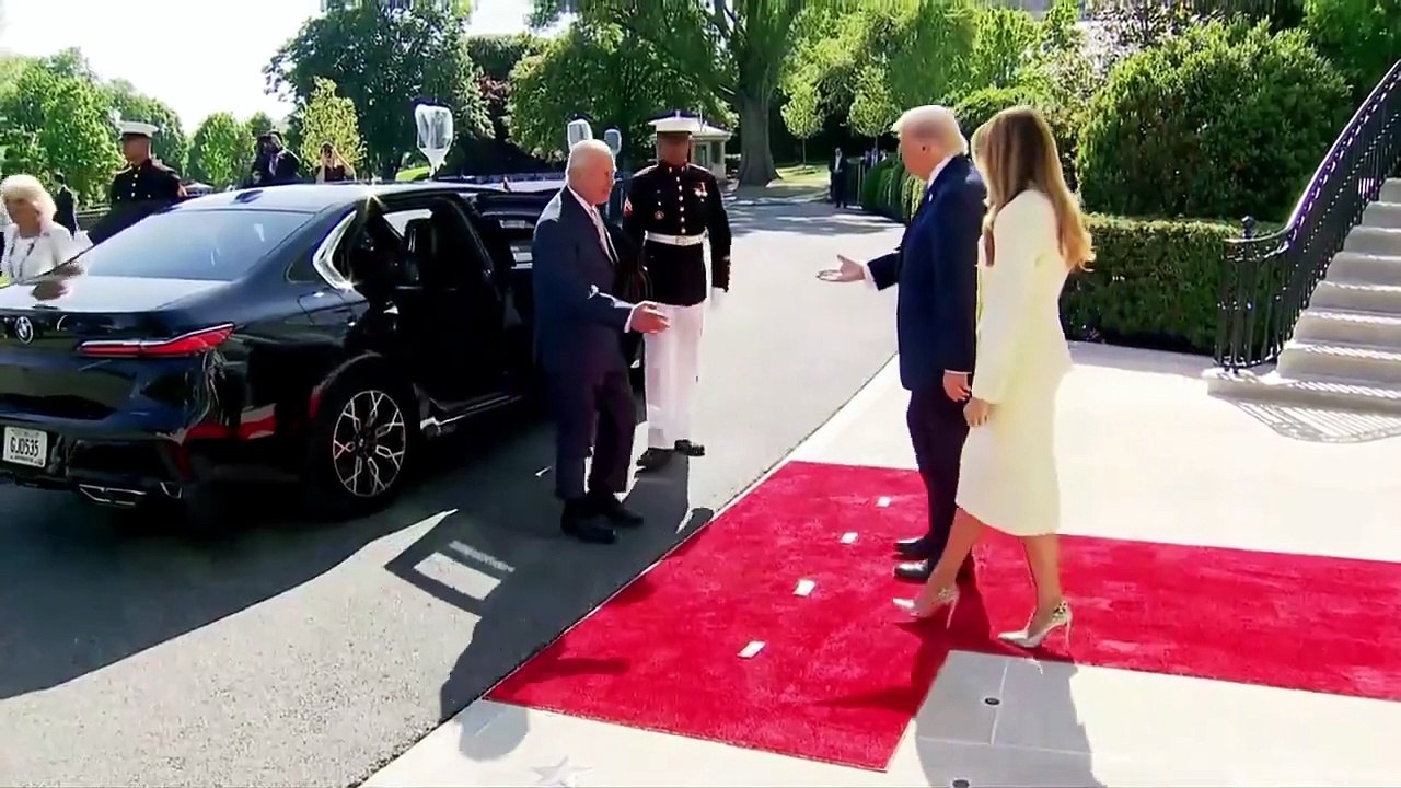 Başkan Trump, İngiliz Kralı Charles ve eşini Beyaz Saray’da karşıladı