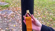How to fasten a strap tightly to any post!