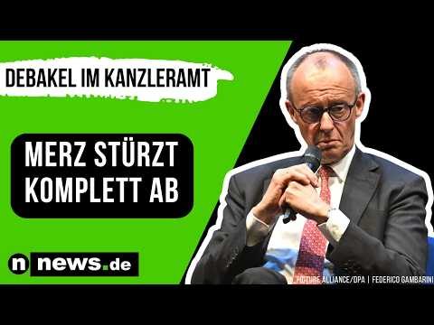 Friedrich Merz am Ende: Debakel im Kanzleramt - Merz stürzt komplett ab