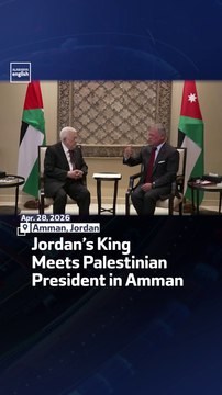 Jordan’s King Meets Palestinian President In Amman