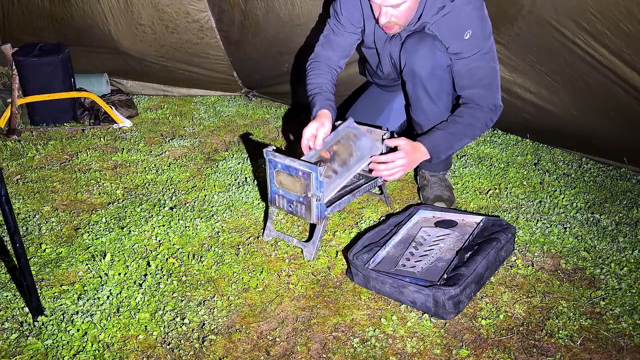 The Most Brutal Camping in Heavy Rain and Thunderstorm! - Caught in Rainstorm With My Dog!