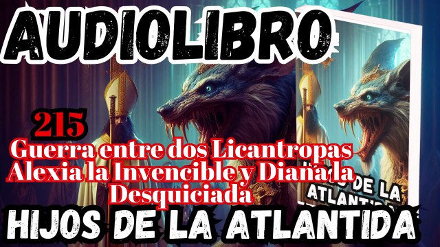 Audiolibro los Hijos de la Atlantida Capítulo 215 Guerra entre dos Licántropas Alexia la Invencible y Diana la Desquiciada