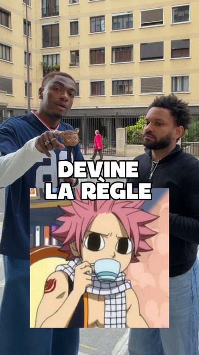 DEVINE LA RÈGLE VERSION ANIMÉ