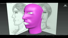 Ponikarovsky: 3DS MAX Practice Polygon Modeling Head Model Video #47 (04-28-2026)