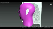 Ponikarovsky: 3DS MAX Practice Polygon Modeling Head Model Video #49 (04-28-2026)